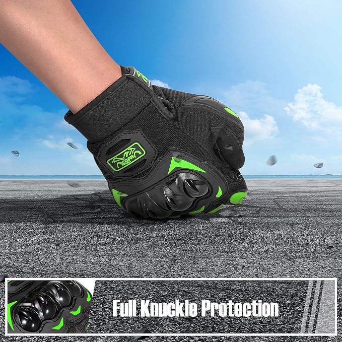 COFIT Motorcycle Gloves Breathable, Touchscreen Motorbike Gloves Anti-Slip - Image 4