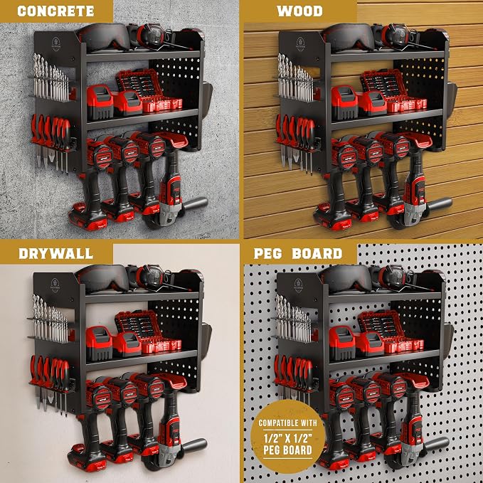 Power Tool Organizer Wall Mount - Image 5