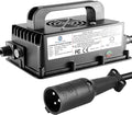 800W Lead Acid Battery Charger 48 Volt 15 AMP 3-Pin Round Plug Club Car Golf by Eliumsync