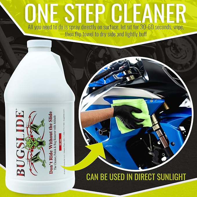 BugSlide 64 Oz Cleaner Refill for Spray Bottles & Travel Kits - Image 8