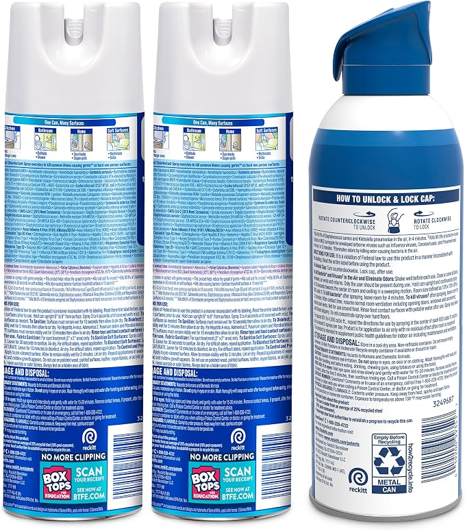 Lysol Bundle containing x2 Lysol Disinfectant Spray - Image 2