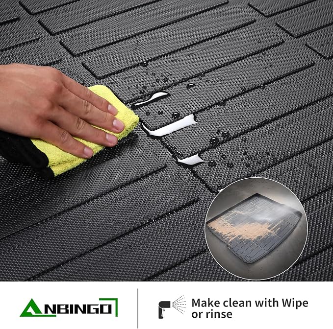 ANBINGO®Floor Mats Fit for Cadillac XT4 2019-2025 & Seatback & Cargo Liners All - Image 5