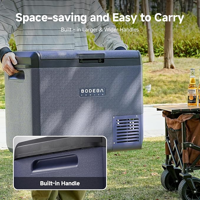 BODEGACOOLER 12v Car Refrigerator, 63QT IPX4 Waterproof Electric Cooler - Image 8