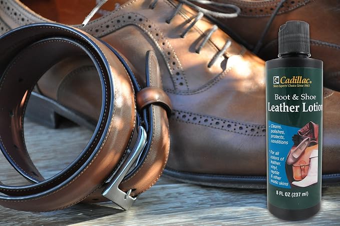 Cadillac Boot and Shoe Leather Lotion, 8 Fl Oz - Image 2