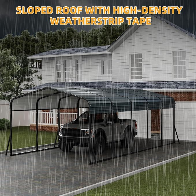 12x24FT Metal Carport Kits - Image 8