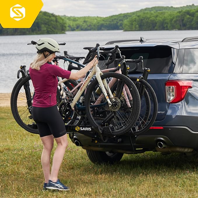 Saris SuperClamp G3 4-Bike Hitch Rack – Lightweight Platform Bike Carrier - Image 8