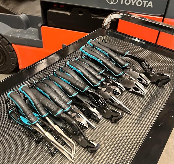 Plier Organizer Rack for Tool Box Storage, Holds Regular and Wide Handle Pliers - Image 5