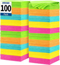 FIXSMITH Microfiber Cleaning Cloth, 100 Pack Shop Towels, Micro Fiber Cloth by FIXSMITH