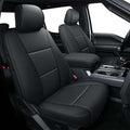AOMSAZTO Front Seat Covers for Ford F150 XL XLT: 2015-2024 SuperCrew & F250 by AOMSAZTO