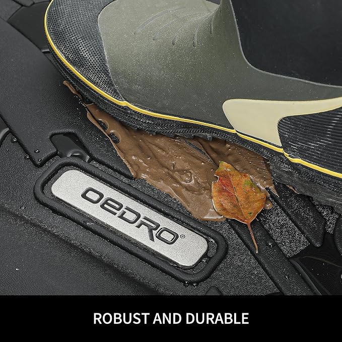 OEDRO Floor Mats Fit for Toyota Tacoma 2024 2025 Double Cab Auto Trans - Image 5