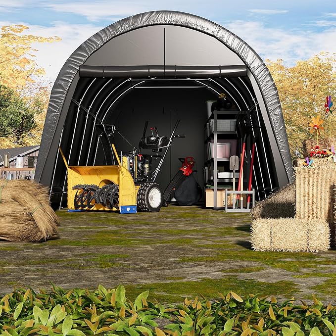 EROMMY Carport 10 x 20 FT Heavy Duty, Portable Garage - Image 8
