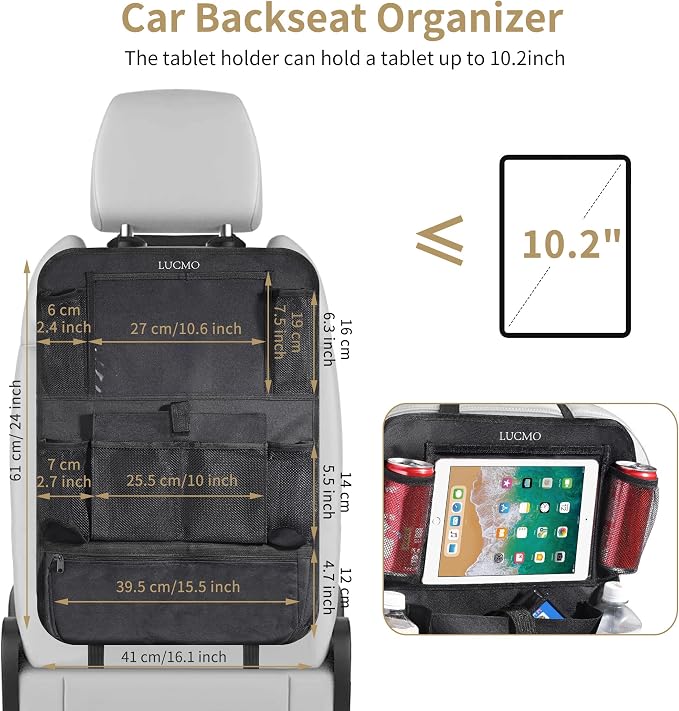 LUCMO Car Backseat Organizer - Image 7