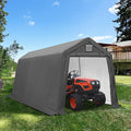 7' x 12' Outdoor Storage Shelter Shed, Portable Storage Shed Heavy Duty by Raysfung