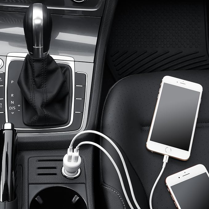 Amazon Basics 24W 2-port USB-A Car Charger - Image 5