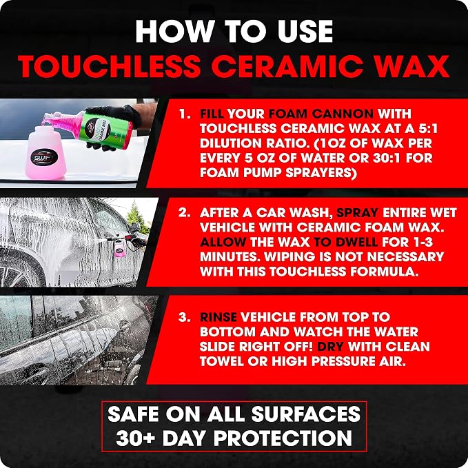 Swift Touchless Ceramic Foamable Wax – Spray On/Rinse Off - Image 5