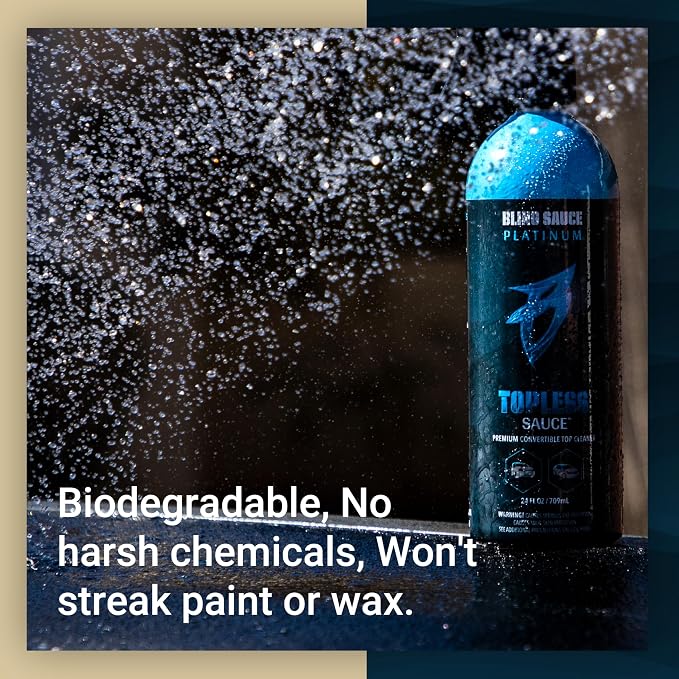 Bling Sauce Platinum: Topless Sauce, The BEST Convertible & Soft Top Cleaner - Image 7
