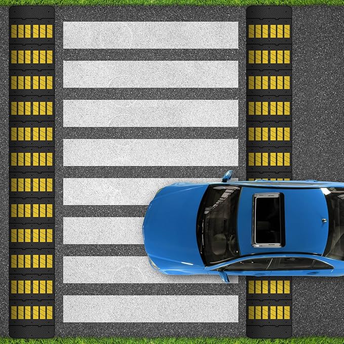 35" inch Width Speed Humps Rubber Speed Bumps - Image 4