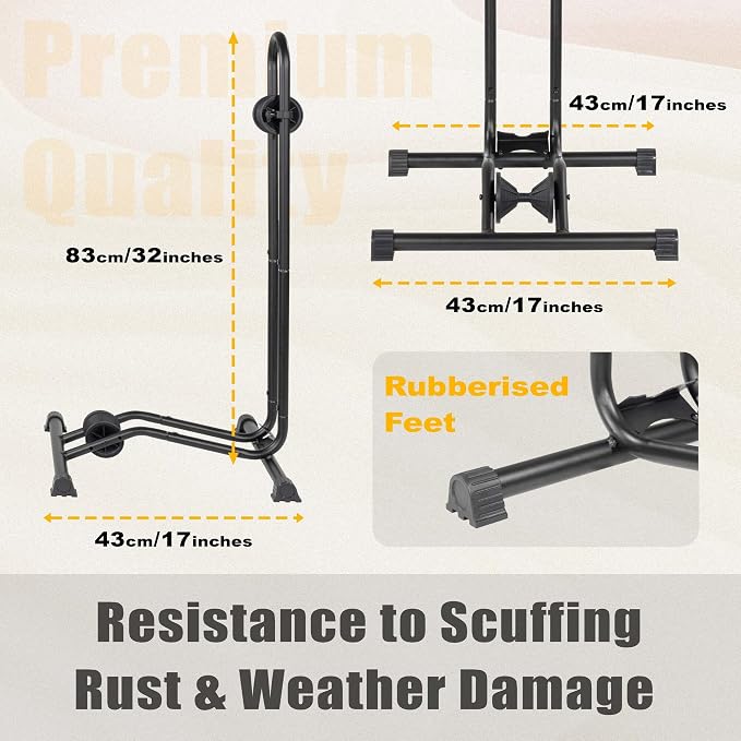 CyclingDeal Bike Floor Stand Parking Rack - Image 5
