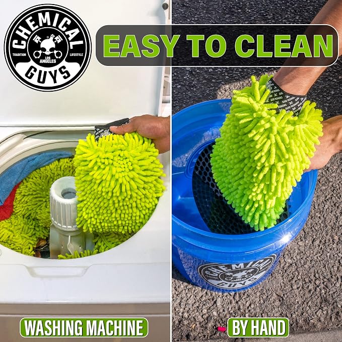 Chemical Guys MIC49302 Chenille Premium Scratch-Free Microfiber Wash Mitt - Image 9