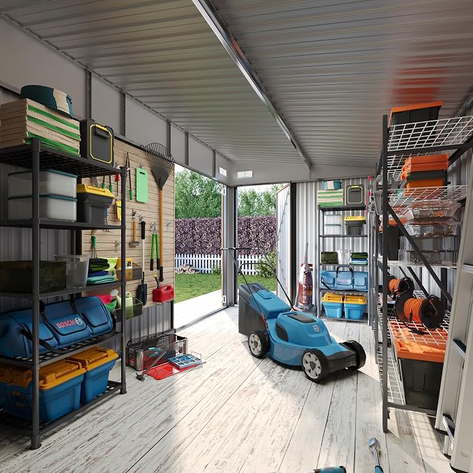 Aoxun 11.5’x7.5’ Shed Outdoor Storage Shed - Image 3