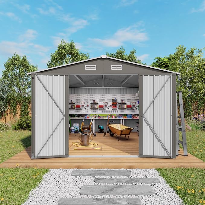 10X12 FT Outdoor Storage Shed - Image 3