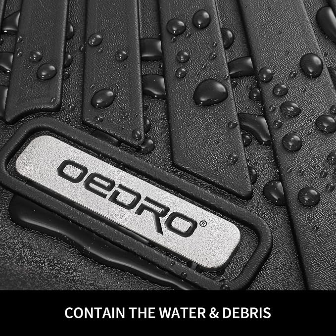 OEDRO Floor Mats Fit for 2017-2022 Honda CR-V, TPE All-Weather Custom Fit for - Image 8