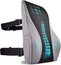 Extra Dense Lumbar Pillow with Double Adjustable Straps by Tularis