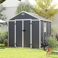 MyVoice 8x8 FT Outdoor Resin Storage Shed by MyVoice