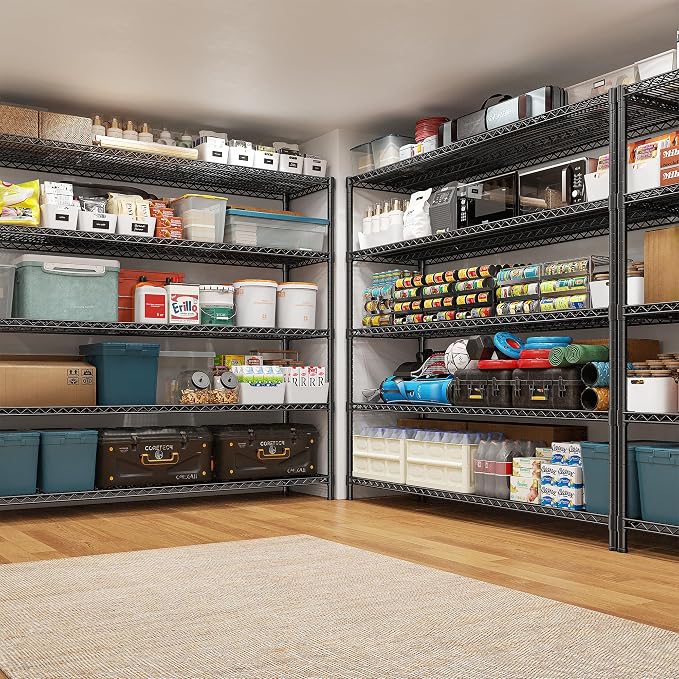 REIBII 85.7"H Storage Shelves 2998LBS Metal Shelving Units - Image 4