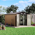 Patiowell 8x10 FT Outdoor Storage Shed by Patiowell