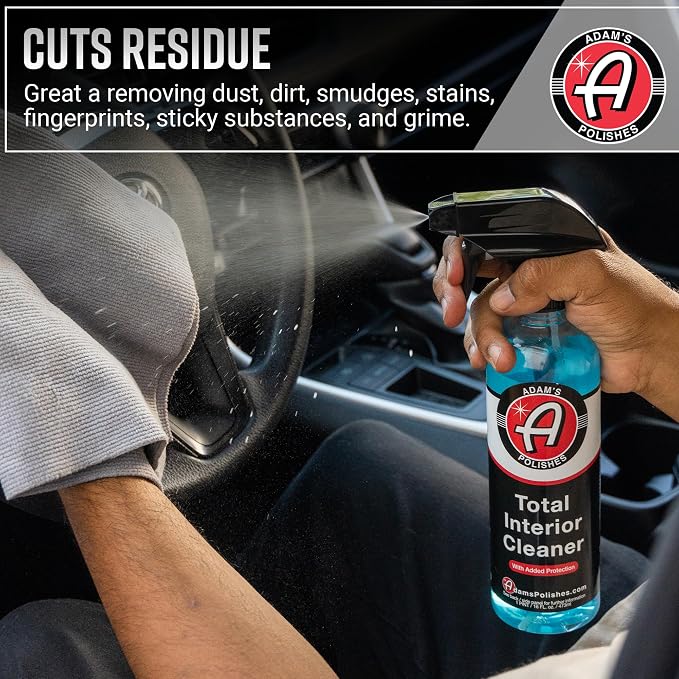 Adam's Polishes Total Interior Cleaner & Protectant, Quick Detailer & SiO2 - Image 4