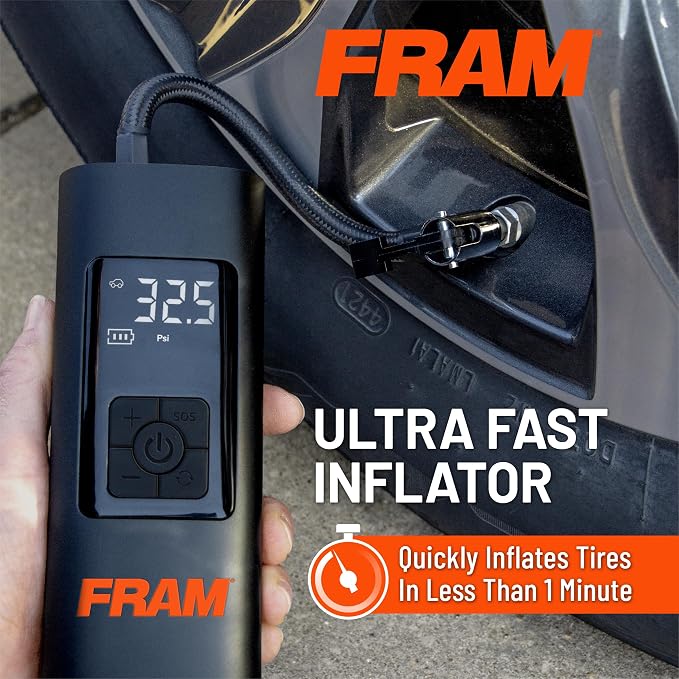 FRAM FEK40002 Portable Emergency Tire Inflator - Image 4