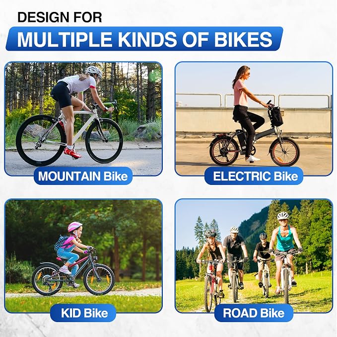 Yes4All Freestanding Bike Storage Rack, 300 Lbs 5 Levels Sturdy Steel Vertical - Image 7