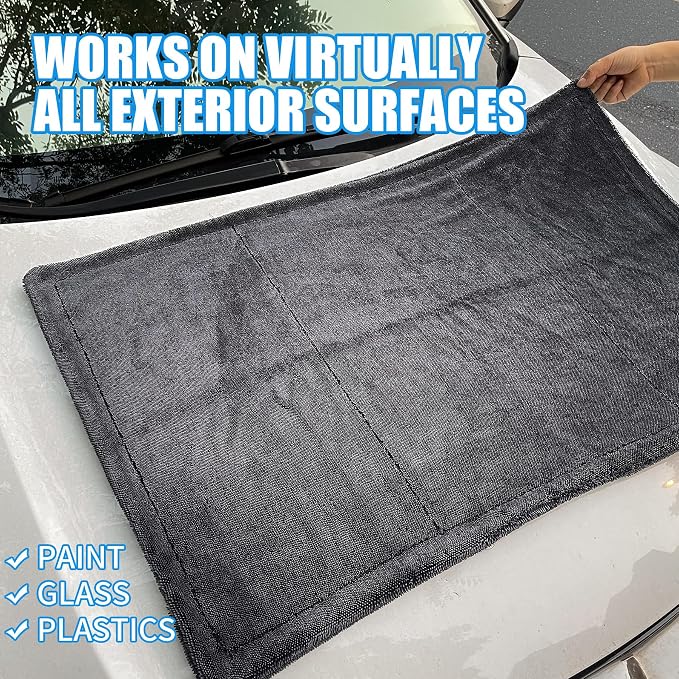 belhope 2 Pack Microfiber Towels - Image 2