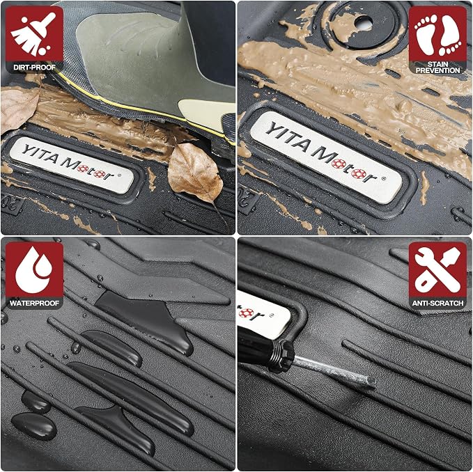 YITAMOTOR Floor Mats Compatible - Image 4