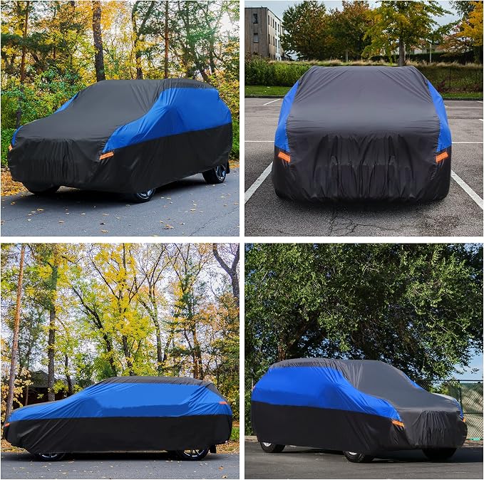SUV Car Cover Waterproof All Weather, Cover Full Exterior Cover Windproof - Image 6