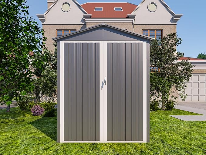 Motorcycle Steel Storage Shed - Image 3