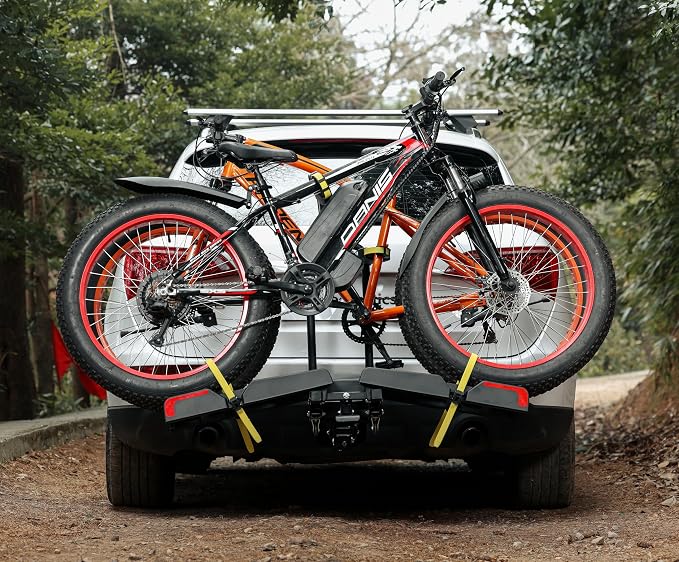 2 E-Bike Foldable Hitch Mount Bike Rack - Image 7