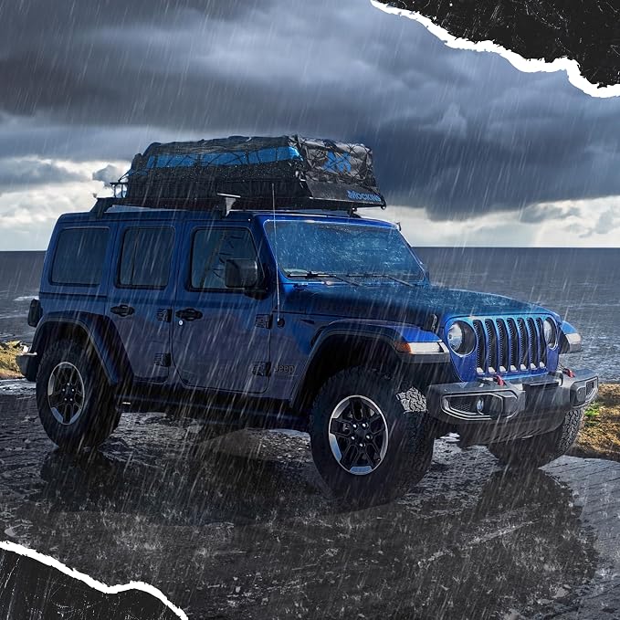 Mockins XL 84"x39"x6" Extendable Roof Rack Cargo Carrier & 35 CuFt Waterproof - Image 8