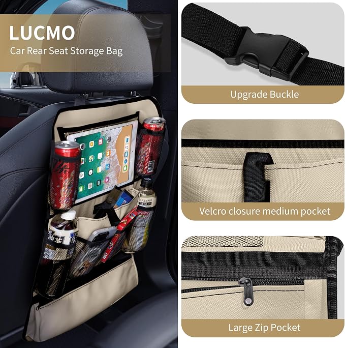 LUCMO Car Backseat Organizer - Image 2