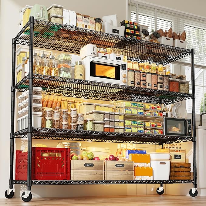 REIBII 60''W Storage Shelves 2399LBS Garage Shelving Heavy Duty - Image 5