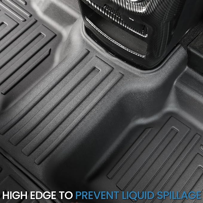 Floor Mats for 2020-2024 2025 Ford Explorer 6 Seats Captain Chairs Car Mat - Image 6