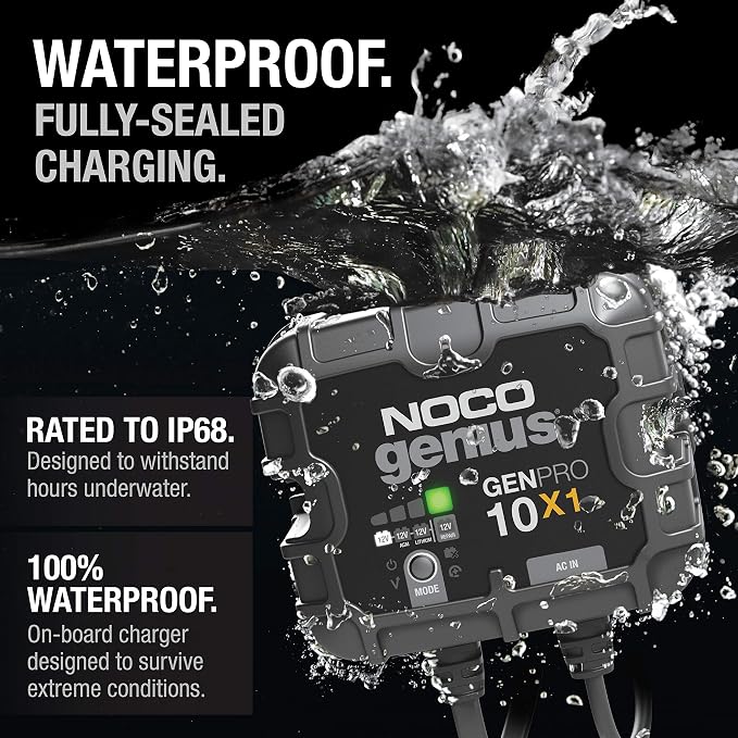 NOCO Genius GENPRO10X1: 1-Bank, 10A Onboard Battery Charger - Image 3