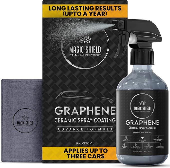 Graphene Ceramic Spray Coating by MagicShieldUSA