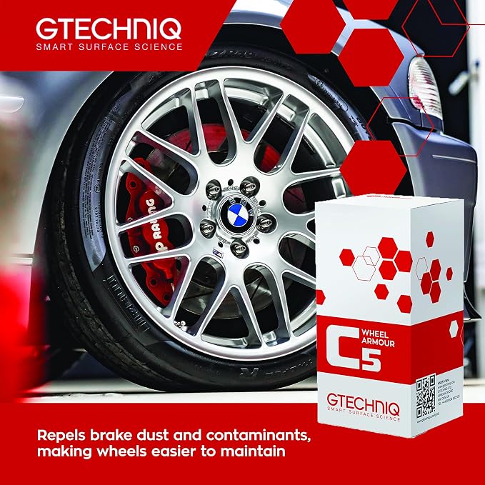 Gtechniq Wheel Sealant Long Term C5 Wheel Armour 15ml - Image 4