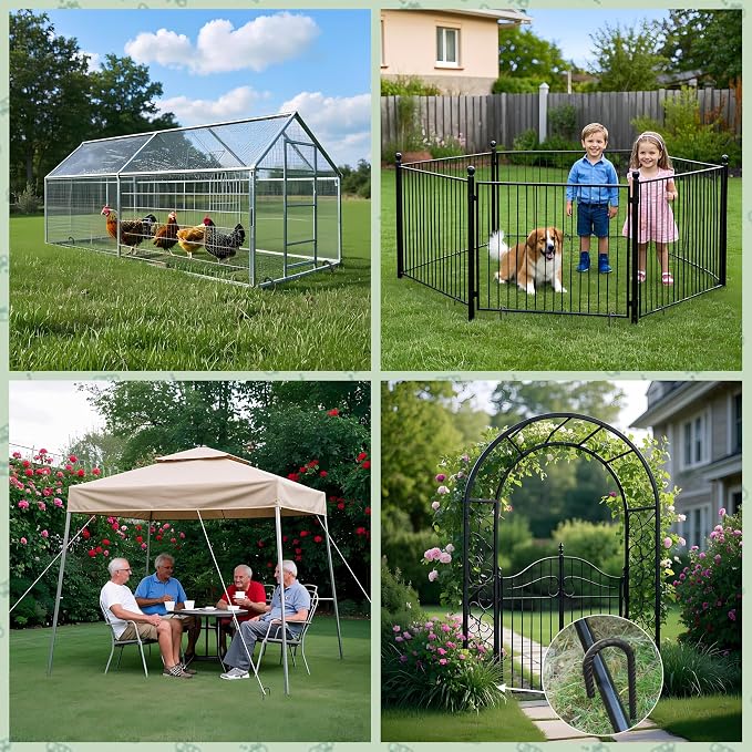 VVOKGO Trampoline Stakes 12 Inches Anchors High Wind Heavy Duty, Camping Tent - Image 6
