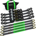 Rhino USA Car Tie Down Straps for Trailers by RhinoUSAInc