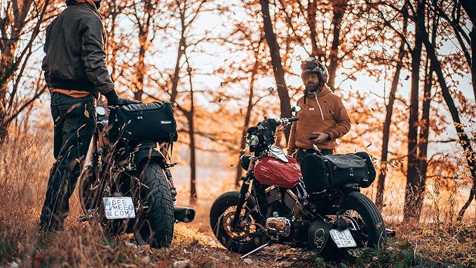 TUBE motorcycle travel luggage, made of waterproof Cordura, 11.3 gallons - Image 4