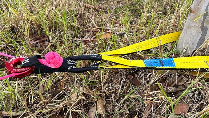 DOWN UNDER OUTDOORS Game/Log/4x4 Recovery Kit, Deer Drag, 650 ft of 9/32” Winch - Image 9