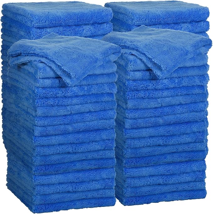 Shimeyao 30 Pcs Edgeless Microfiber Plush Towels by Shimeyao